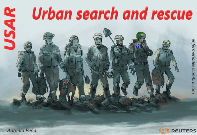 Urban search and rescue USAR Búsqueda y rescate urbano